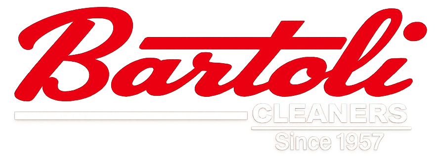 Bartoli Cleaners White Logo
