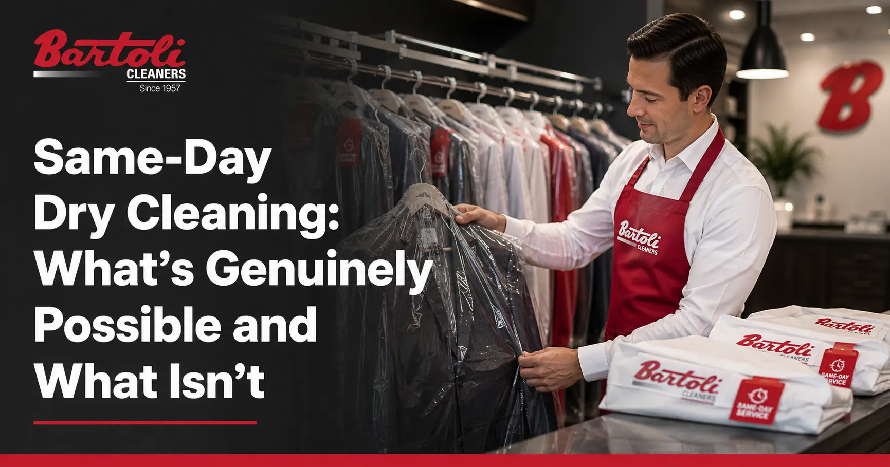 Same Day Dry Cleaning: What’s Genuinely Possible and What Isn’t